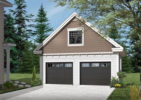 Traditional Two Car Garage With Bonus Room Craftsman Style House