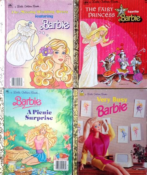 Barbie Little Golden Book Set Little Golden Books Book Set Books