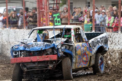 Action Auto Demo Derby Dodge County Fairgrounds