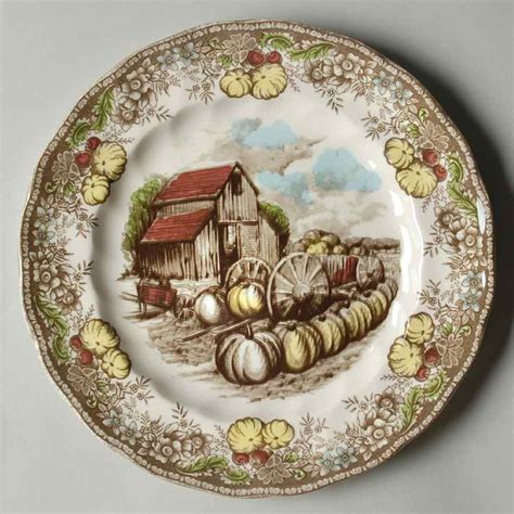 Uk prime minister boris johnson has warned the vaccine rollout is facing major hurdles before it reaches every vulnerable person. Johnson Brothers THE FRIENDLY VILLAGE Pumpkin Luncheon ...