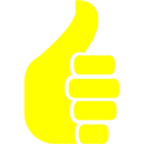 Download High Quality Thumbs Up Transparent Yellow Transparent Png Images Art Prim Clip Arts