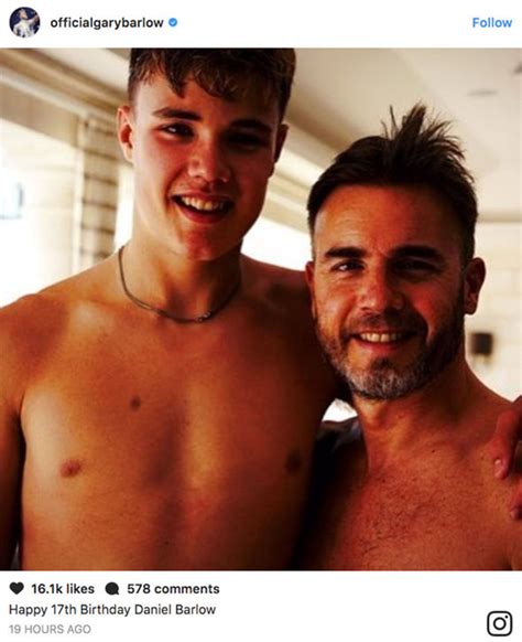 Gary Barlow Fans Stunned As Take That Star Poses With Lookalike Son On