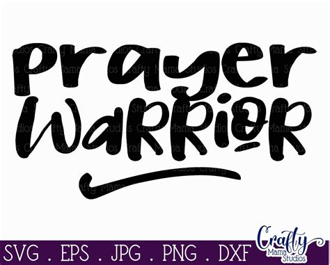Inspirational Svg Christian Svg Prayer Warrior Svg By Crafty Mama