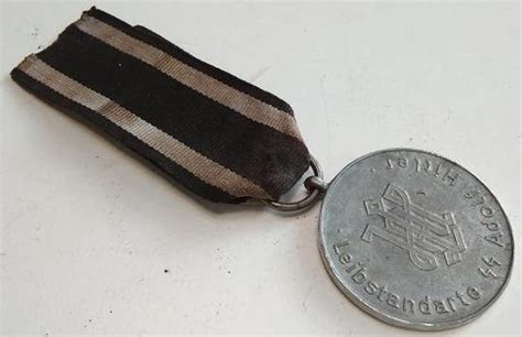 Ww2 German Nazi Waffen Ss Panzer Korps Adolf Hitler Lah Division Medal