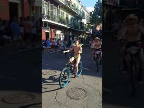 Naked Bike Ride Nola Youtube