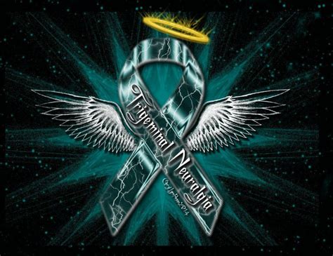 Tn Trigeminal Neuralgia Ribbon Angel Myasthenia Gravis Trigeminal