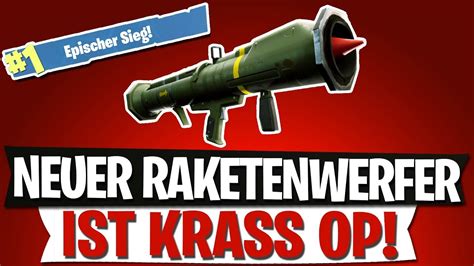 Die neue saison 6 von fortnite begann erst vor wenigen tagen und schon kündigt epic. NEUER RAKETENWERFER IST OP! | BESTE WAFFE IN FORTNITE ...