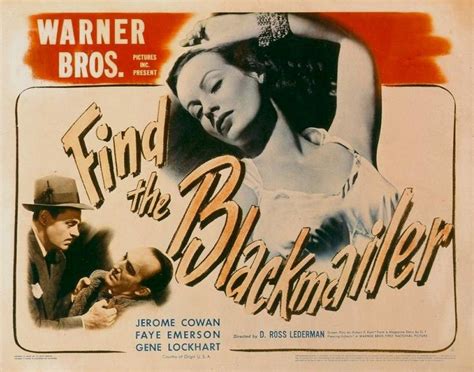 find the blackmailer 1943 blackmail warner bros lockhart