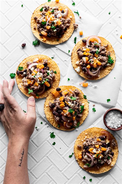 Full Of Flavor This Mojo Pork Tostada Recipe Is Both Gluten Free And Ready In 30 Minutes For A