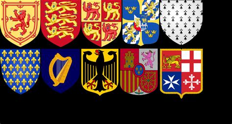Some National Coats Of Arms By Rory The Lion On Deviantart