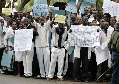 Zimbabwe Sacks 15000 Striking Nurses For Unemployed And Retired Nurses Face2face Africa