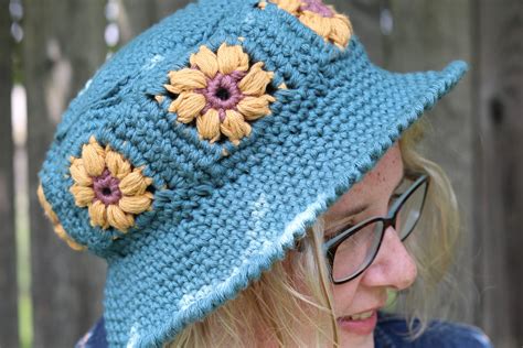 Garden Bucket Hat Crochet Pattern Rich Textures Crochet