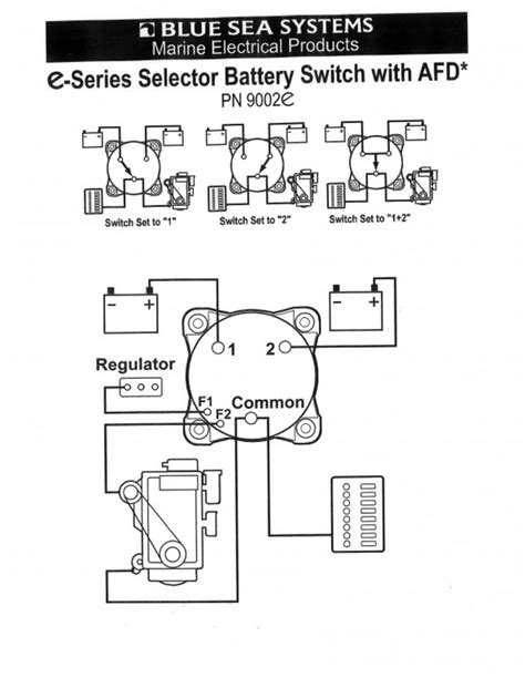 • these battery switches are for isolation purposes and. Battery Selector Switch Wiring Diagram Collection