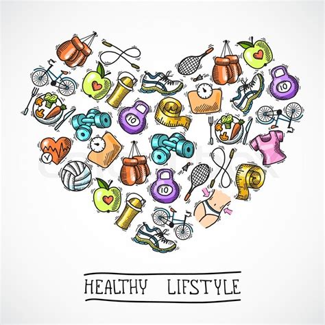 Illustration about competition, person, race, flat, poster, outdoor, . Fitness diet training sport exercise healthy lifestyle ...