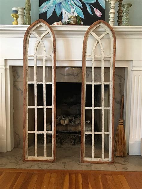 Cathedral Arch Window Frame Farmhouse Cottage