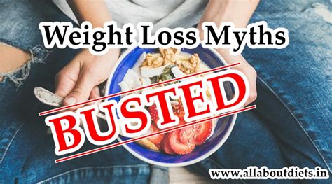 Indian Weight Loss Dieting Myths Busted All About Diet L Best Dietitian In Bandra L Weight