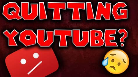 quitting youtube no clickbait youtube