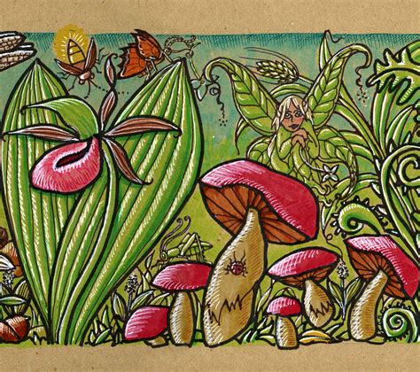 Download Enchanted Forest Poster and Coloring Set