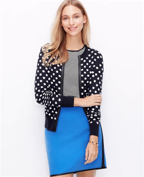 primary image of polka dot cardigan polka dot cardigan fashion polka dots fashion