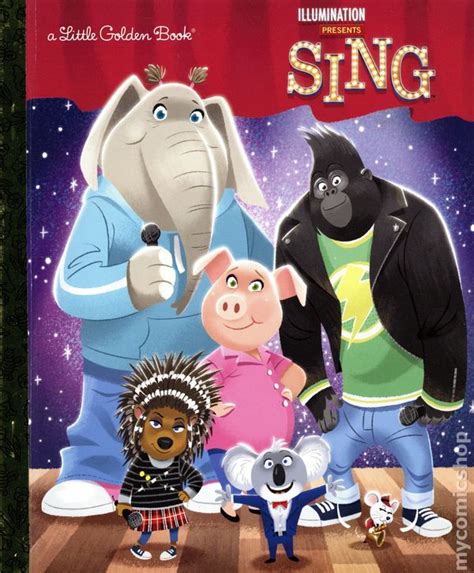 Illumination Presents Sing Hc 2021 Golden Books A Little Golden Book