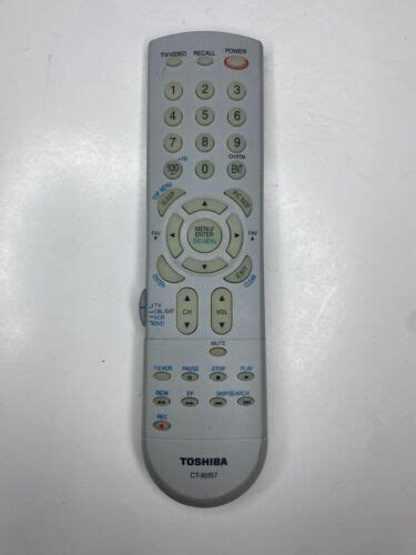 Toshiba Ct 90157 Remote For 36af43 32a33 32af43 36a43 35a44 32a43
