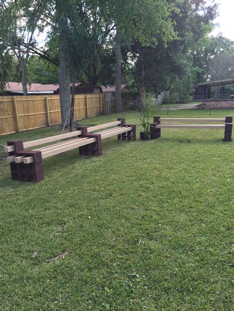 Cinder block furniture is trending in a big way. Pin by Vickie Jackson on Cinder Blocks | Front garden ...