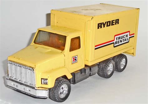Vintage Ertl Steel Ryder Truck Rental Toy Truck