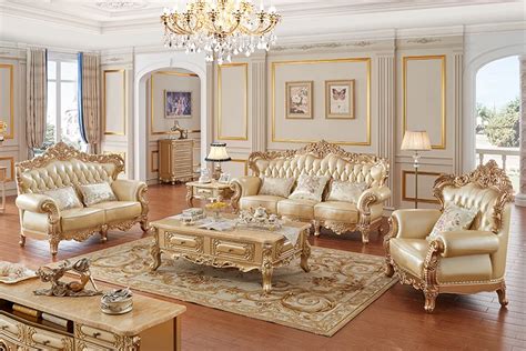 Classic Italian Royal Gold Carved Furniture Living Room Sofa Set Luxury Antique Aliexpress