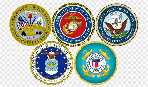Free Download Five Assorted Design Patches United States Armed