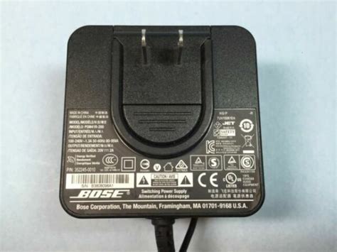 Bose Power Supply Psm40r 200 For SoundDock Portable Or SoundLink Air