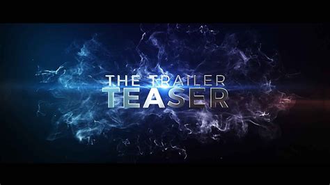 After Effects Template - The Cinematic Trailer Teaser
