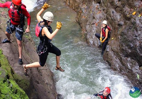 Rainforest Canyoning In Arenal Costa Rica