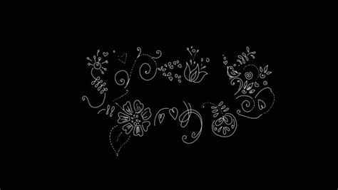 Flowers make the world a today's freebie is 6 seamless floral jpg patterns by pixel buddha. Hand-made Floral Pattern On Alpha Stock Footage Video (100 ...