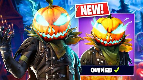 Tis' the season to be scary! *NEW* Halloween "Hollowhead" Pumpkin Skin! (Fortnite LIVE ...