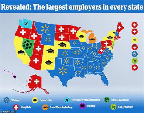 12 which country is the biggest in size and population? The job creators: Largest employers in every state revealed - and Walmart dominates in nearly ...