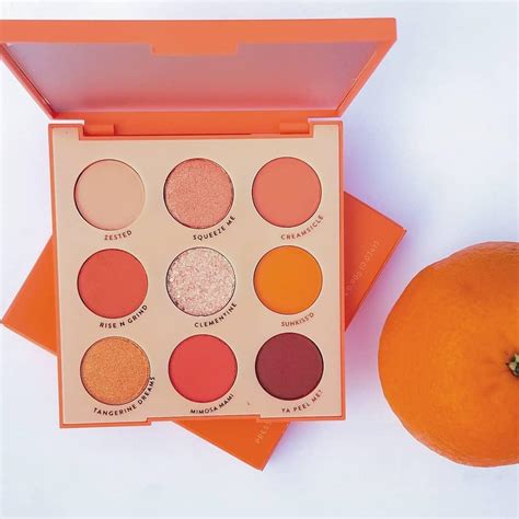 Colourpop Orange You Glad Palette Review And Swatches