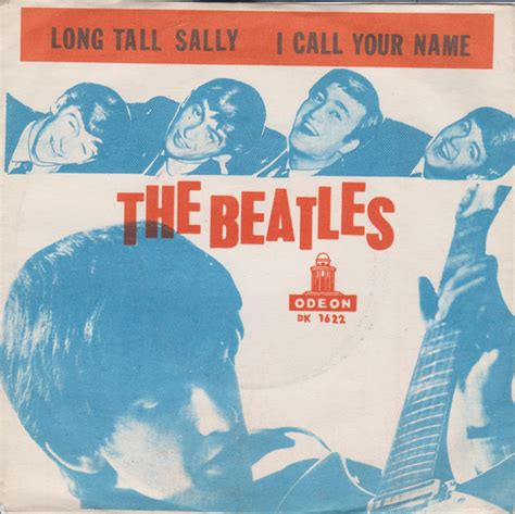 Beatles Long Tall Sally I Call Your Name Red Ar Apple Japan