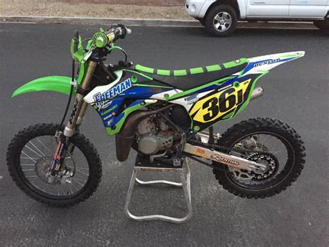 Larger (19f, 16r) wheels than the kx85 (17f, 14r) contribute to a taller 34.3 inch seat height and higher 13.0 inch ground clearance. 2014 Kawasaki Kx 100 For Sale 15 Used Motorcycles From $2,380