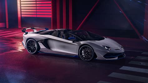 2020 Lamborghini Aventador Svj Roadster Xago Edition 4k Ultra Hd