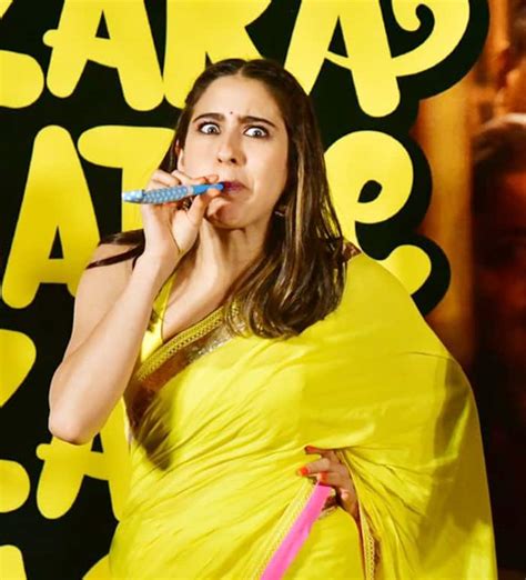 Sara Ali Khan Makes A Chaka Chak Appearance In A Gorgeous Yellow