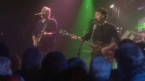 Paul Mccartney And David Gilmour Deliver A Beatles Classic