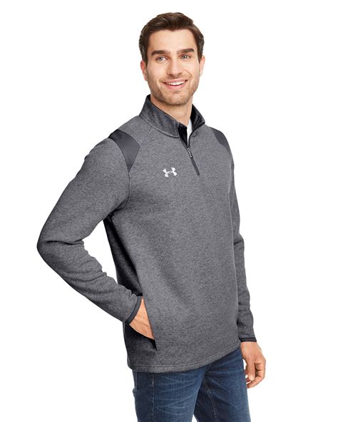 Under Armour Mens Hustle Quarter Zip Pullover Sweatshirt Us Generic