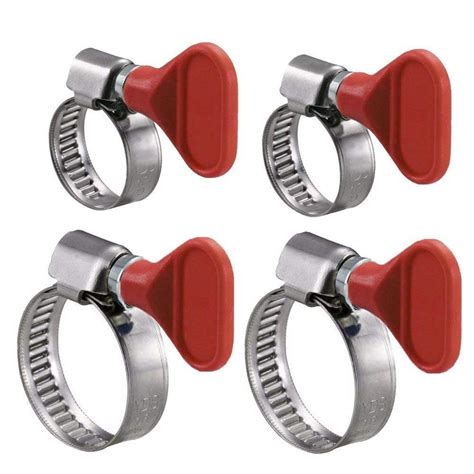 Bandwidth 12mm Thumb Screw Adjustable Stainless Steel Hose Clamps For