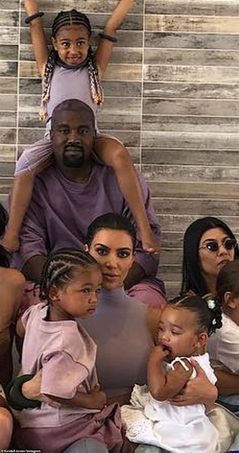 Kendall Jenner shares rare family portrait that includes ... Kim kardashian and kanye west are parents to four adorable kiddos — north, saint, chicago, and psalm.