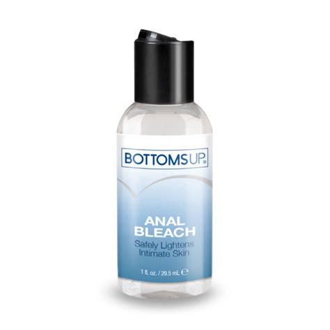 Bottoms Up Anal Bleach Lotion 1fl Oz Genital Skin Lightening Discreet