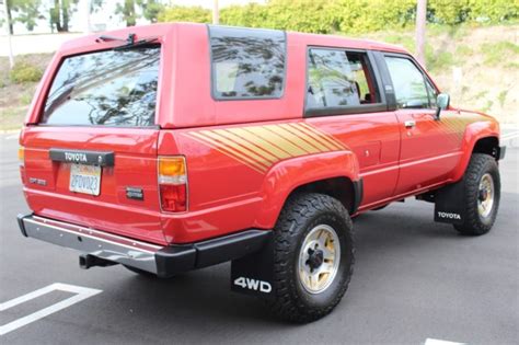 1987 Toyota 4runner Sr5 4x4 5 Speed For Sale On Bat Auctions Sold For