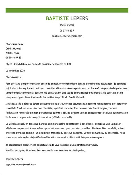 12 meilleurs modèles de lettre de motivation à télécharger