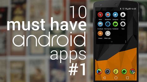 I'm pretty sure, that these useful android apps will definitely boost your mobile performance. 10 Must Have Android Apps | #1 - YouTube