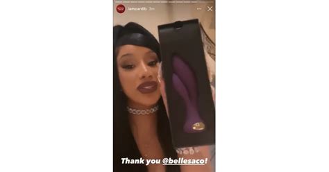 cardi b shows off her sex toys from bellesa boutique ts all party goers bellesa s aurora