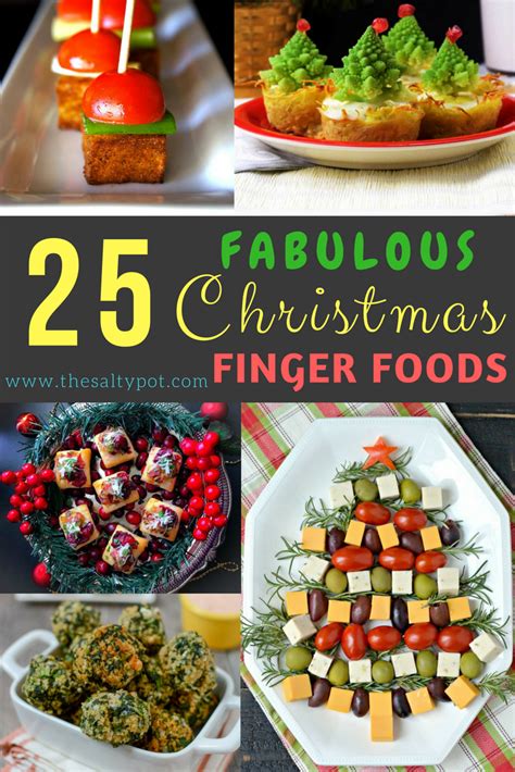 If you're planning a christmas party this year we've got some quick finger food ideas to serve with your christmas drinks (check out our festive recipes). 25 fabulous christmas finger foods | The Salty Pot